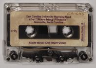 Audio recording of East Carolina University Marching Band